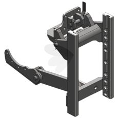 Ball Bearing Fifth Wheel (325/25/26), max. load 1500 kg