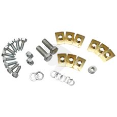 Hood lock set