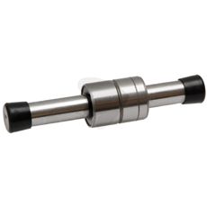 Water pump shaft with bearings