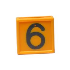 Neck Strap Tag no. 6 or 9