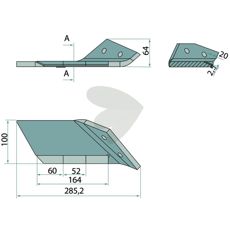 Wing cutter Right - 33710018