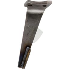 Left rotor tine with 2 plates 84045002, perfect for agriculture.