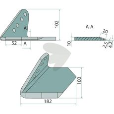 Wing share Left - 00311180