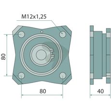Roller Bearing Assembly - M38100907R