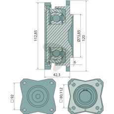 Roller Bearing Assembly - M43400467R