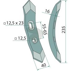 Knife 1 1/2"