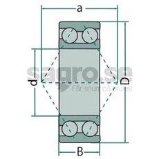 Angular Contact Ball Bearing - 405814