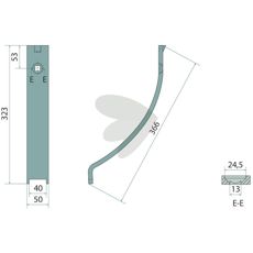 Joint Cutter Width = 50 483233, 483233-1