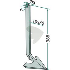 Handle assembly with cutter