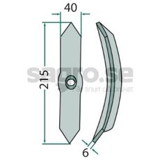 Blade for pin 45x10