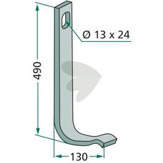 Reinforcement Spring, 40x12mm