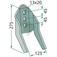 Special wear plate