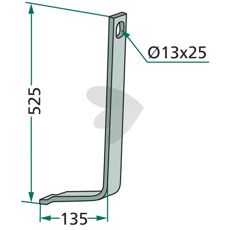 Reinforcement spring 40x10mm