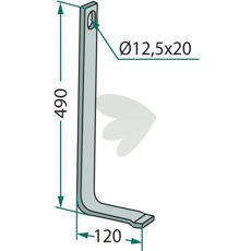 Reinforcement spring 32x10mm