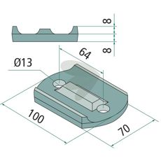 Support plate