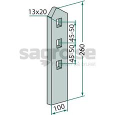 Reversible point CB straight - 416256