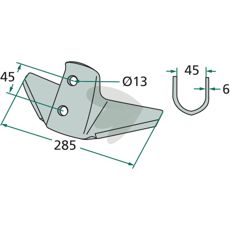 Wing cutter Fits 180101.KON-02
