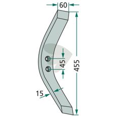 Narrow blade A 6