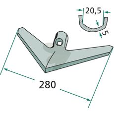 Goosefoot cutter G28