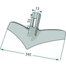 Scraper for TD400-700