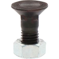 Plow bolt with nut