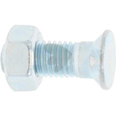 Plow bolt M12x35-10.9 with 2 tabs