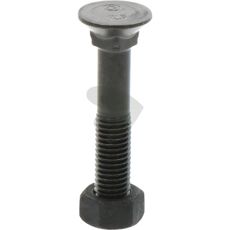 Plow bolt with nut
