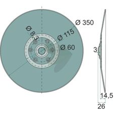 Disc - 34910010