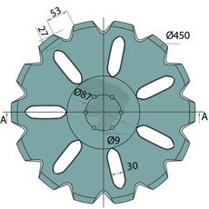 Disk harrow