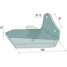 Wing Cutter "Delte Flex, Right