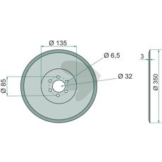 Disc - N02502A0