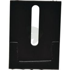 Scraper Plate 121x90 mm, hole 75x13 mm