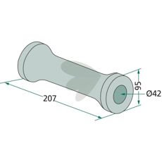 Intermediate piece - 05036.100.02
