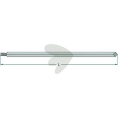 Square shaft 28X28 mm