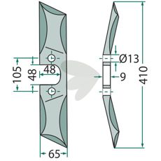 Reel Knife Straight,