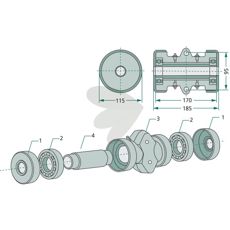 Track roller bearing