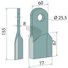 Y-Knife Right - 650324
