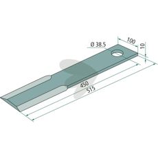 Knife H401-065, 401065