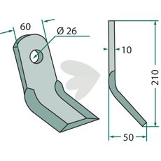 Y-flail Agrimaster NO00002