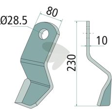 Knife Right - 0.004.10.49211