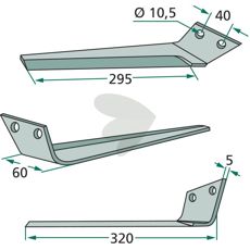 Top knife left