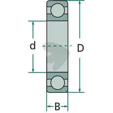Track roller bearing - 671105