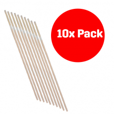 Wooden handle 26 x 1800 mm - 10-pack