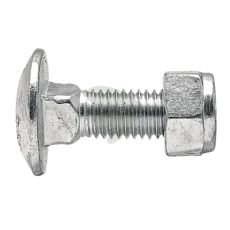 Screw with nut M12x1,75x45-8.8