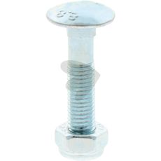 Screw with nut M10x1,5x45-8.8