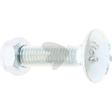 Screw with nut M8x1,25x35-8.8