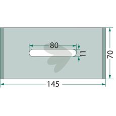 Scraper plate Niemeyer et al. 034218