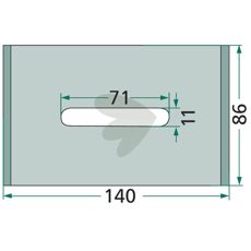Scraper plate Niemeyer et al. 034575