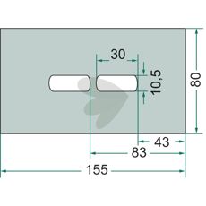 Scraper plate Pegoraro et al. 006567