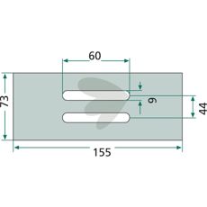 Plastic scraper Maschio et al. 24066